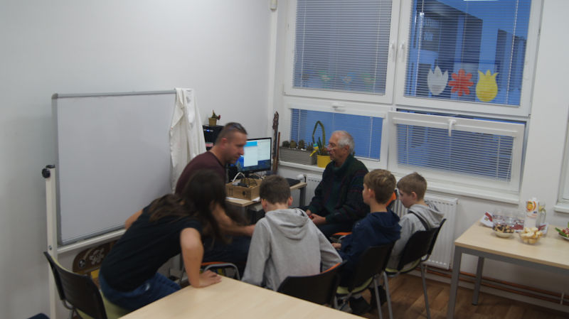 Arbeitsbesuch in Nová Role