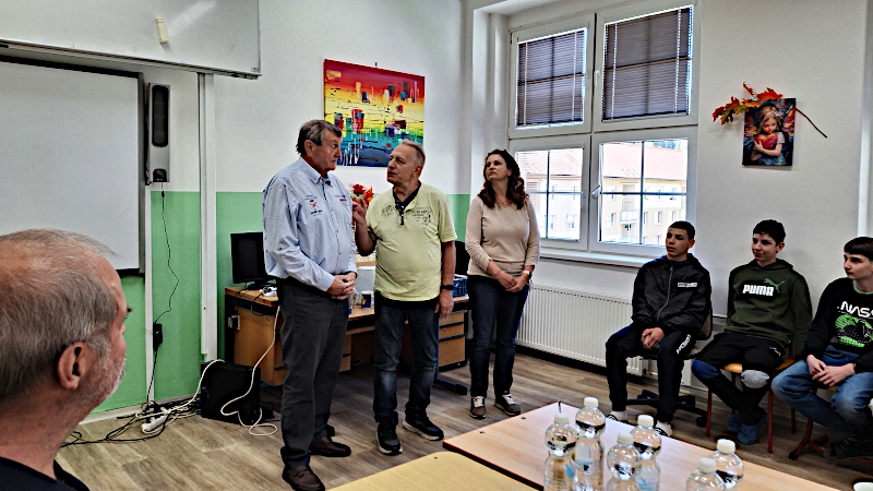 Besuch bei den tschechischen Partnern