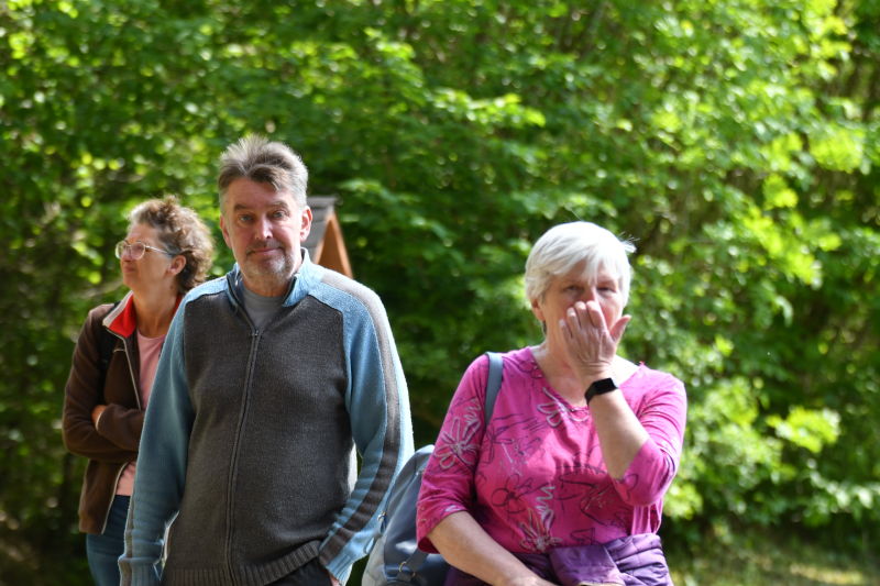 Besuch der tschechischen Partner an der Göltschtalbrücke