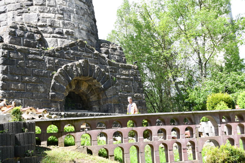 Besuch der tschechischen Partner an der Göltschtalbrücke