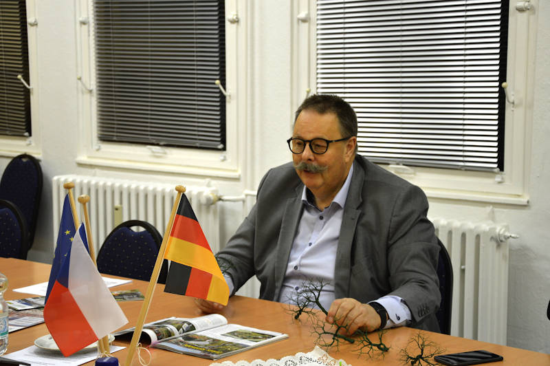 Besuch von Reginald Hanke (MdB)  -  Návštěva pana Reginald Hanke (MdB)