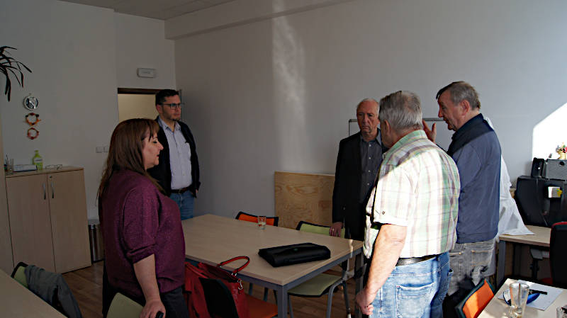 Arbeitsbesuch in Nová Role