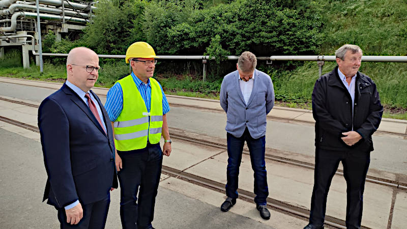 Arbeitsbesuch in der Firma ZPR